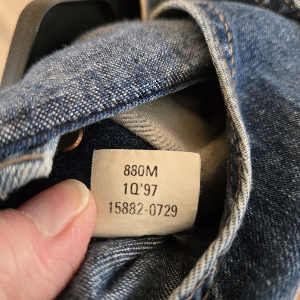 Vintage 90s Levi Strauss & Co Overalls S Medium Blue Wash 100% Cotton Denim - Picture 11 of 11